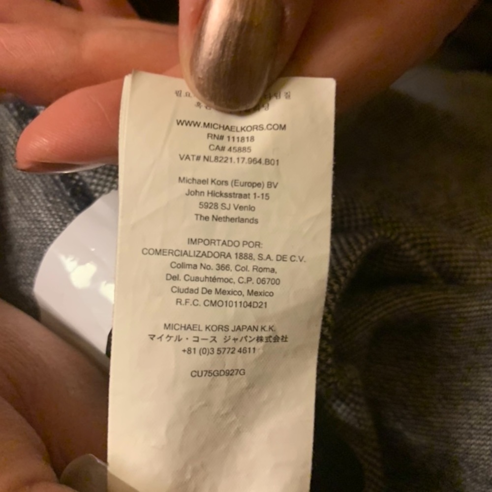 Michael Kors Heather Blue Sport Pullover - Picture 11 of 12
